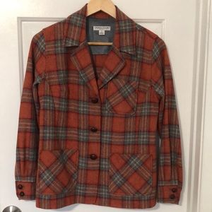 Pendleton petite small 49er jacket